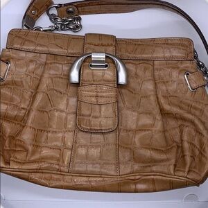 B.Makowsky crocodile bag